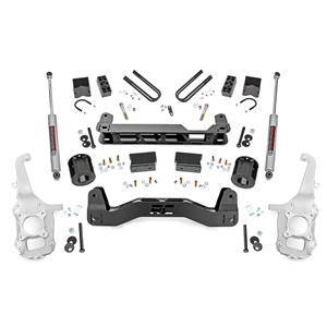 Rough Country 4in Lift Kit - Front and Rear - Ford F-150 RWD