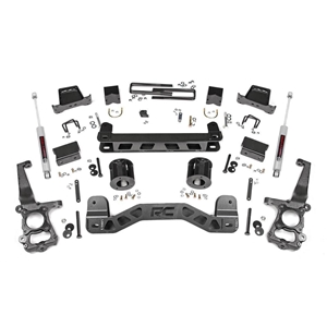 Rough Country 6in Lift Kit - Front and Rear - Ford F-150 RWD (2015-2020)