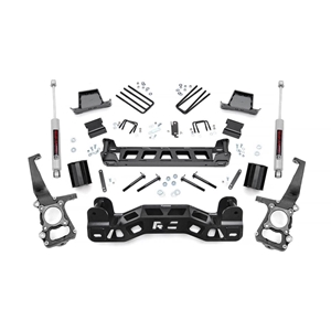 Rough Country 6in Lift Kit - Front and Rear - Ford F-150 RWD (2011-2014)