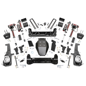 Rough Country 5in Vertex Reservoir Lift Kit - Front and Rear - Silverado/Sierra 2500/3500 HD Non-Dually