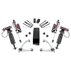 Rough Country 3.5in Vertex Adjustable Coilovers Lift Kit - Front and Rear - Silverado/Sierra 1500