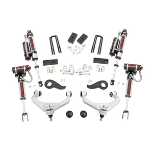 Rough Country 3in Vertex Reservoir Lift Kit - Front and Rear - Silverado/Sierra 2500/3500 HD