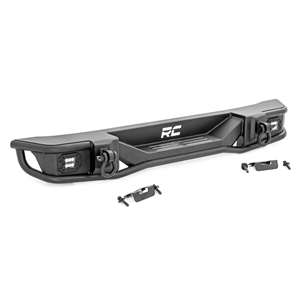 Rough Country Tubular Rear LED Bumper - Jeep Wrangler JK