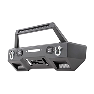 Rough Country Stubby LED Front Bumper - Jeep Gladiator and Wrangler JK/JL
