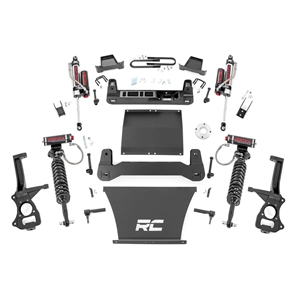 Rough Country 6in Vertex Reservoir Lift Kit - Front and Rear - Sierra 1500 RWD