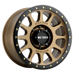Method Wheels - 305 NV HD Street - METHOD BRONZE - MATTE BLACK LIP