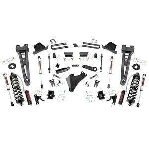 Rough Country 6in Coilover Conversion Kit - Front and Rear - Ford F-250/350 Super Duty 4WD