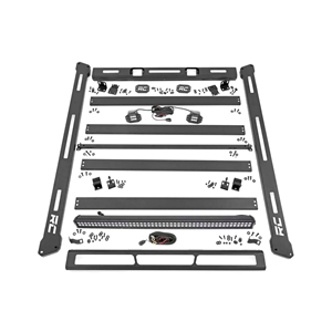 Rough Country LED Roof Rack For Jeep Wrangler JL