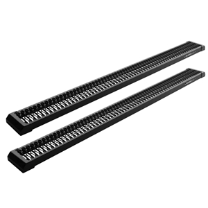 Raptor Series 7in HD WorkStep Slide Track Running Boards - Black Textured