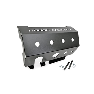 Rough Country Muffler Skid Plate - Jeep Wrangler JK