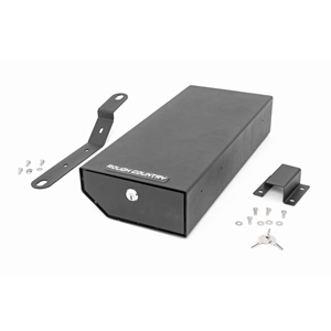 Rough Country Under Seat Storage Lock Box - Jeep Wrangler JK