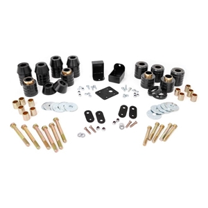 Rough Country 1in Body Lift Kit - Jeep Wrangler YJ