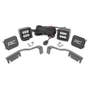 Rough Country LED Ditch Light Kit - Nissan Frontier