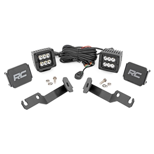 Rough Country LED Ditch Light Kit - Toyota Tacoma (2005-2015)