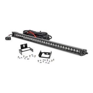 Rough Country 30in Single Row LED Grille Mount Kit - Ford F-250/350 Super Duty