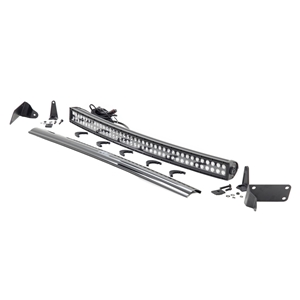 Rough Country 40in Dual Row Curved LED Bumper Mount Kit - Ram 2500/3500 4WD