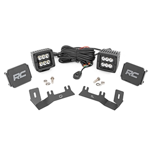 Rough Country LED Ditch Light Kit - Silverado/Sierra 1500 LD/Limited