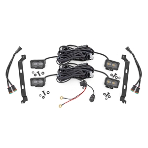 Rough Country LED Fog Light Kits - Toyota Tacoma
