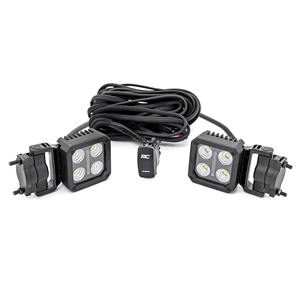 Rough Country 2in Square Swivel Mount LED Flood Light