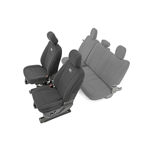 Rough Country Seat Covers - F-150 / F-150 Lightning / F-250/F-350 Super Duty Crew Cab