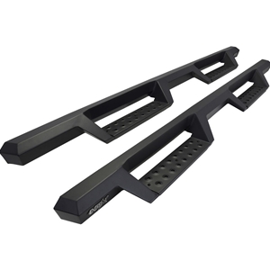 Westin HDX Textured Black Steel Drop Steps