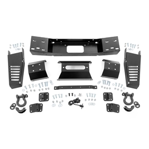 Rough Country Hidden Winch Mount Kit - Toyota Tundra
