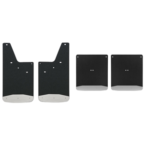 Luverne Textured Rubber 4pc Front And Rear Mud Guards Set