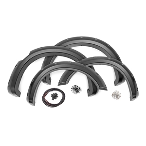 Rough Country Pocket Fender Flares - Nissan TITAN Crew Cab