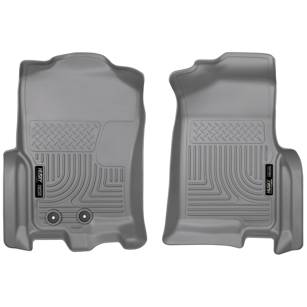 Husky Liners Tappetini Auto Custom Fit Weatherbeater Per Ford, Anteriori E Posteriori, Colore Tan (Marrone Chiaro)