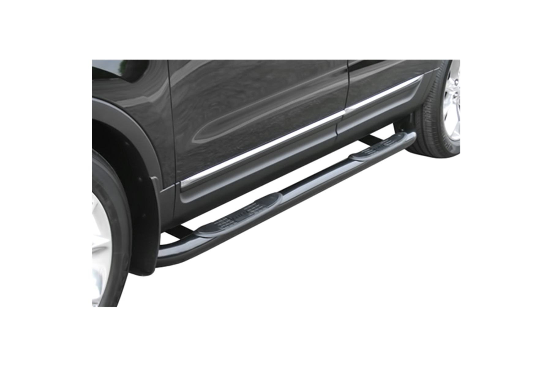 ARIES 203043 3-Inch Round Black Steel Nerf Bars Select Ford F-150 F-250 F-350 Super Duty