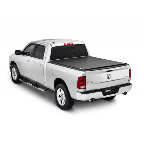 The TonnoPro Lo Roll Vinyl Tonneau Cover is one of the most versatile covers on the market. After easy installation, you can get full access to your truck bed AND have the security and protection from the elements.
