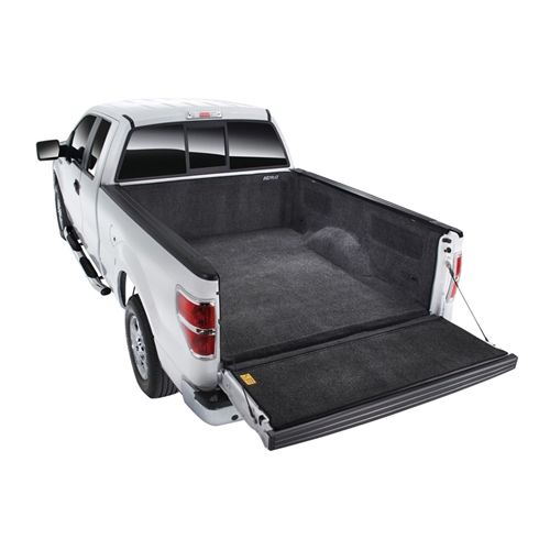 The BedRug truck bed liners offer a molded 3/4 inch high soft foam design. Unlike hard liners these foam liners won't scratch, ding or dent your truck bed.
