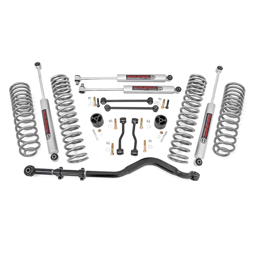 Rough Country 3.5in Lift Kit - Front and Rear - 2020-23 Gladiator Gasoline