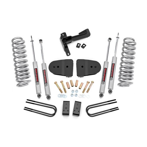 Rough Country 3in Lift Kit - Front and Rear - Ford F-250 Super Duty 4WD Diesel