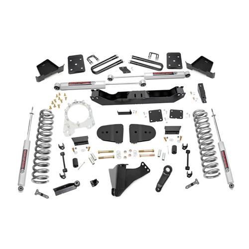 Rough Country 6in Lift Kit  - Front and Rear - Ford F-250/350 Super Duty 4WD Diesel