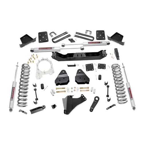 Rough Country 4.5in Lift Kit - Front and Rear - Ford F-250/F-350 Super Duty 4WD Non-Gasoline