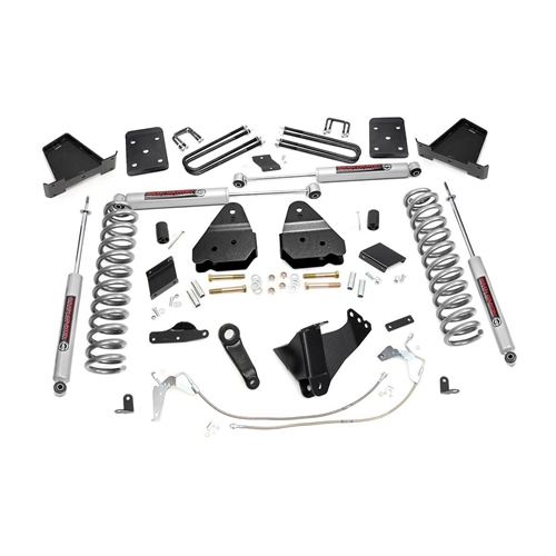 Rough Country 6in Lift Kit - Front and Rear - Ford F-250 Super Duty 4WD (2015-2016)