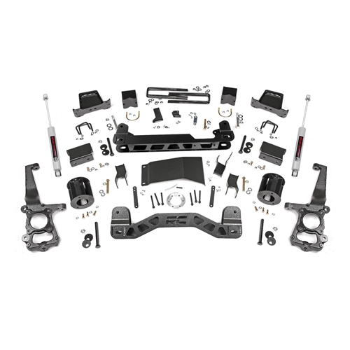 Rough Country 6in Lift Kit - Front and Rear - Ford F-150 4WD (2015-2020)