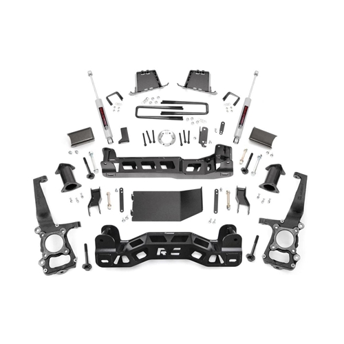 Rough Country 6in Lift Kit - Front and Rear - Ford F-150 4WD (2014)