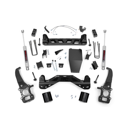 Rough Country 4in Lift Kit - Front and Rear - Ford F-150 (2004-2008)