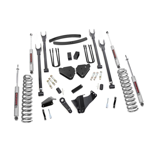 Rough Country 6in Lift Kit - Front and Rear - Ford F-250/350 Super Duty 4WD Non-Dually (05-07)