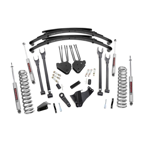 Rough Country 6in Lift Kit - Front and Rear - Ford F-250/F-350 Super Duty 4WD (05-07)