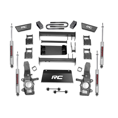 Rough Country 5in Lift Kit - Front and Rear - Ford F-150 4WD