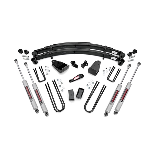 Rough Country 4in Lift Kit - Front and Rear - Ford F-250 4WD