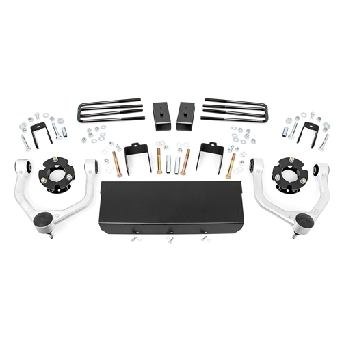 Rough Country 3in Lift Kit - Front and Rear - Nissan TITAN XD