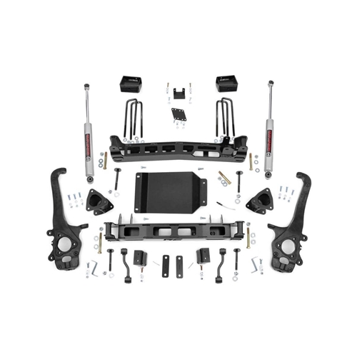 Rough Country 4in Lift Kit - Front and Rear - Nissan Titan