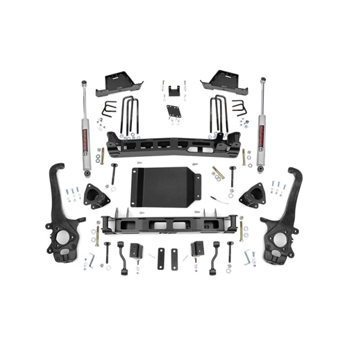 Rough Country 6in Lift Kit - Front and Rear - Nissan TITAN