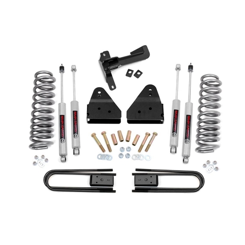 Rough Country 3in Lift Kit - Front and Rear - Ford F-250 Super Duty 4WD Non-Gasoline