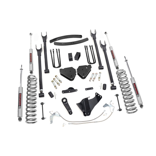 Rough Country 6in Lift Kit - Front and Rear - Ford F-250/F-350 Super Duty 4WD