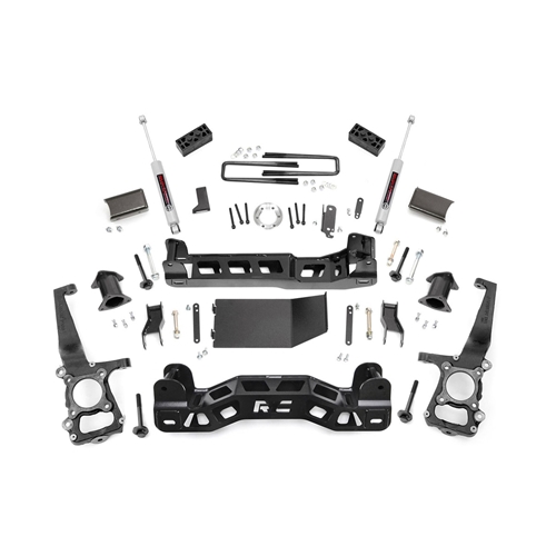 Rough Country 4in Lift Kit - Front and Rear - Ford F-150 (2009-2010)